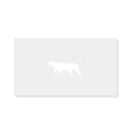 Leopard Reusable Mylar Stencil - 10 mil Paint and Craft Stencil