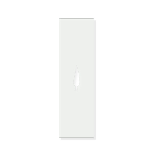 Candle Flame Reusable Mylar Stencil - 10 mil Paint and Craft Stencil