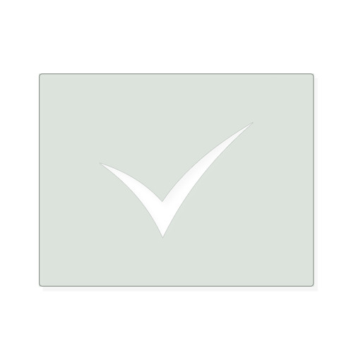 Check Mark Reusable Mylar Stencil, 10 mil Plastic Paint Stencil for Crafts and Decor