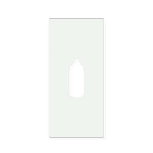 Baby Bottle Reusable Mylar Stencil, 10 mil Plastic Paint Stencil for Crafts and Decor