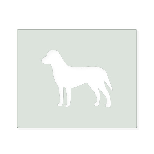 Chesapeak Bay Retriever Reusable Mylar Stencil, 10 mil Plastic Paint Stencil for Crafts and Decor