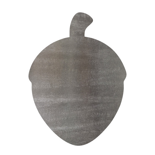 Acorn 3 Steel Cutout Shape, Raw Metal Wall Art and Craft Supply