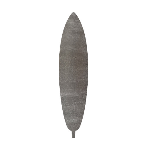 Surf Board Center Fin Steel Cutout Shape, Raw Metal Wall Art and Craft Supply