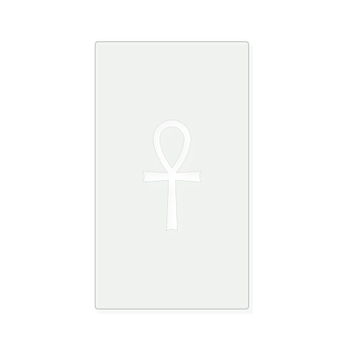 Ankh Reusable Mylar Stencil, 10 mil Plastic Paint Stencil for Crafts and Decor