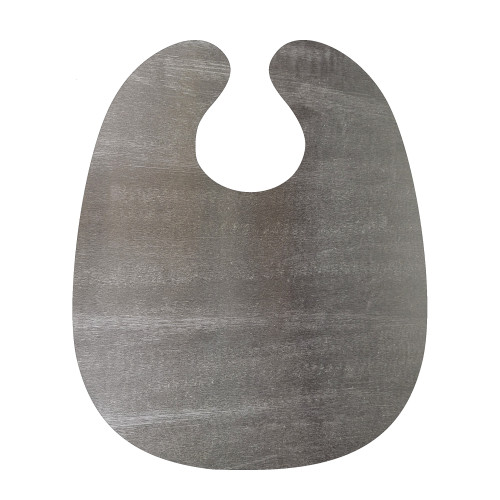 Baby Bib Steel Cutout Shape, Raw Metal Wall Art and Craft Supply