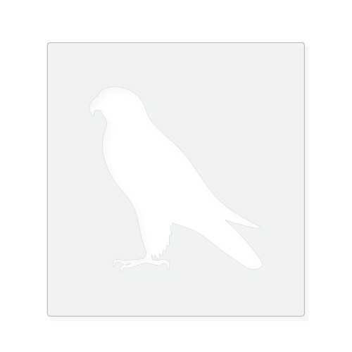 Falcon Reusable Mylar Stencil, 10 mil Plastic Paint Stencil for Crafts and Decor