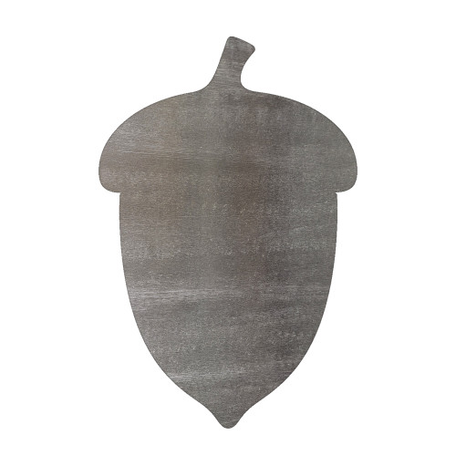 Acorn 2 Steel Cutout Shape, Raw Metal Wall Art and Craft Supply