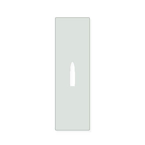Bullet Reusable Mylar Stencil, 10 mil Plastic Paint Stencil for Crafts and Decor