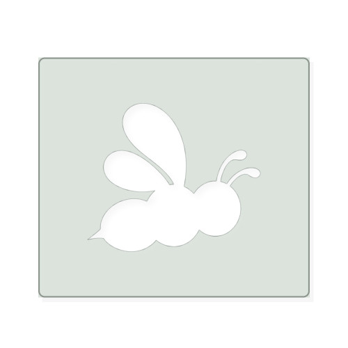 Bee 4 Reusable Mylar Stencil, 10 mil Plastic Paint Stencil for Crafts and Decor