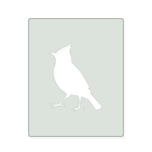 Blue Jay 4 Reusable Mylar Stencil, 10 mil Plastic Paint Stencil for Crafts and Decor