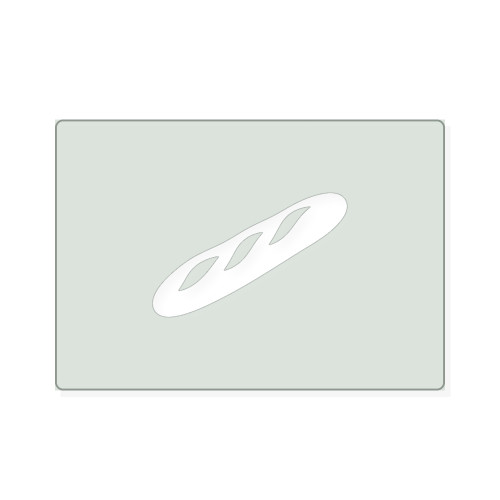 Bread Reusable Mylar Stencil, 10 mil Plastic Paint Stencil for Crafts and Decor