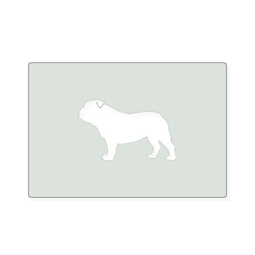 Bulldog 1 Reusable Mylar Stencil, 10 mil Plastic Paint Stencil for Crafts and Decor