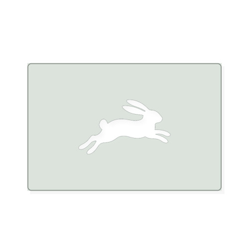 Bunny With Ears Up Reusable Mylar Stencil, 10 mil Plastic Paint Stencil for Crafts and Decor
