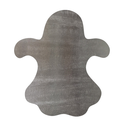 Ghost 6 Steel Cutout Shape, Raw Metal Wall Art and Craft Supply