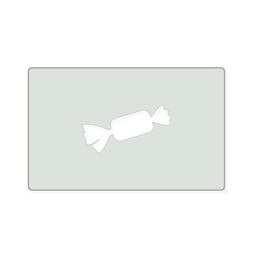 Candy Reusable Mylar Stencil, 10 mil Plastic Paint Stencil for Crafts and Decor