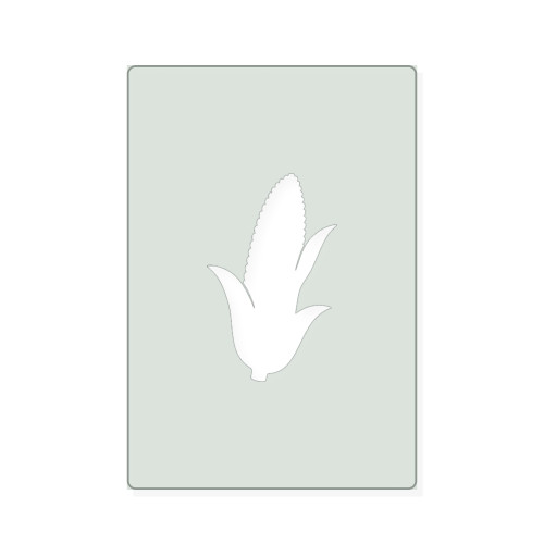 Corn 2 Reusable Mylar Stencil, 10 mil Plastic Paint Stencil for Crafts and Decor
