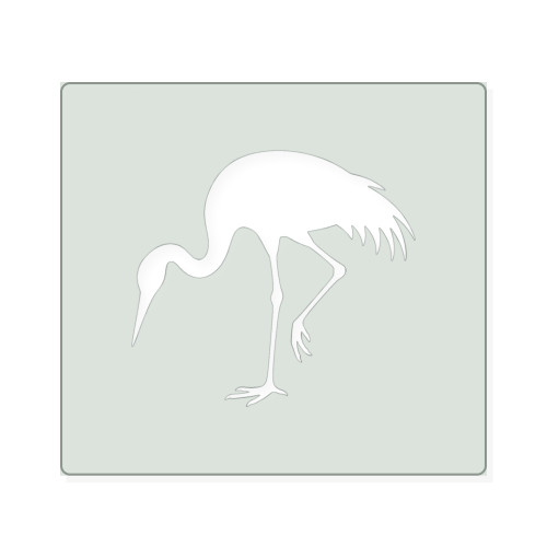 Crane Reusable Mylar Stencil, 10 mil Plastic Paint Stencil for Crafts and Decor
