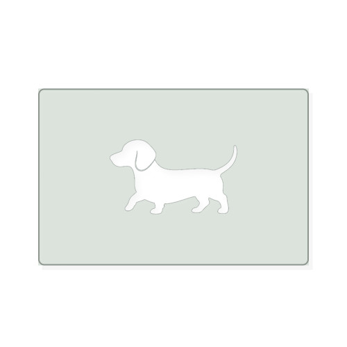 Dachshund Reusable Mylar Stencil, 10 mil Plastic Paint Stencil for Crafts and Decor