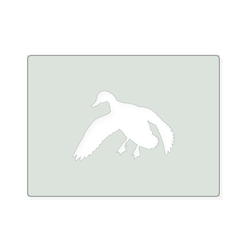 Duck 4 Reusable Mylar Stencil, 10 mil Plastic Paint Stencil for Crafts and Decor