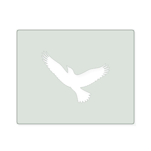 Flying Bird Reusable Mylar Stencil, 10 mil Plastic Paint Stencil for Crafts and Decor