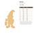 Gnome Wood Cutout for Crafts, Unfinished Baltic Birch Craft Shape