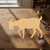 Goat 3 Wood Cutout for Crafts, Unfinished Baltic Birch Craft Shape