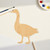 Goose Wood Cutout for Crafts, Unfinished Baltic Birch Craft Shape