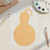 Gourd 2 Wood Cutout for Crafts, Unfinished Baltic Birch Craft Shape