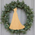Gown Wood Cutout for Crafts, Unfinished Baltic Birch Craft Shape