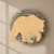 Grizzly Bear 2 Wood Cutout for Crafts, Unfinished Baltic Birch Craft Shape