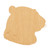 Groundhog Head Wood Cutout for Crafts, Unfinished Baltic Birch Craft Shape