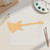 Guitar 2 Wood Cutout for Crafts, Unfinished Baltic Birch Craft Shape