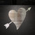 Heart With Arrow Steel Cutout Shape, Raw Metal Wall Art and Craft Supply