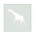 Giraffe 2 Reusable Mylar Stencil, 10 mil Plastic Paint Stencil for Crafts and Decor