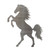 Horse 1 Steel Cutout Shape, Raw Metal Wall Art and Craft Supply