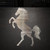 Horse 1 Steel Cutout Shape, Raw Metal Wall Art and Craft Supply