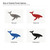 Humpback Whale 2 Steel Cutout Shape, Raw Metal Wall Art and Craft Supply