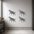 Hyena Steel Cutout Shape, Raw Metal Wall Art and Craft Supply
