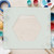 Hexagon 2 Reusable Mylar Stencil, 10 mil Plastic Paint Stencil for Crafts and Decor