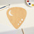 Guitar Pick Wood Cutout for Crafts, Unfinished Baltic Birch Craft Shape