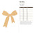 Hair Bow Wood Cutout for Crafts, Unfinished Baltic Birch Craft Shape