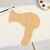 Hair Dryer Wood Cutout for Crafts, Unfinished Baltic Birch Craft Shape