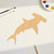 Hammerhead Shark Wood Cutout for Crafts, Unfinished Baltic Birch Craft Shape