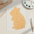Hamster Wood Cutout for Crafts, Unfinished Baltic Birch Craft Shape