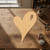 Heart 1 Wood Cutout for Crafts, Unfinished Baltic Birch Craft Shape