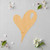 Heart 1 Wood Cutout for Crafts, Unfinished Baltic Birch Craft Shape