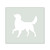 Golden Retriever Reusable Mylar Stencil, 10 mil Plastic Paint Stencil for Crafts and Decor