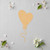 Heart Balloon Wood Cutout for Crafts, Unfinished Baltic Birch Craft Shape
