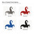 Jester Hat Steel Cutout Shape, Raw Metal Wall Art and Craft Supply