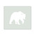 Grizzly Bear 2 Reusable Mylar Stencil, 10 mil Plastic Paint Stencil for Crafts and Decor